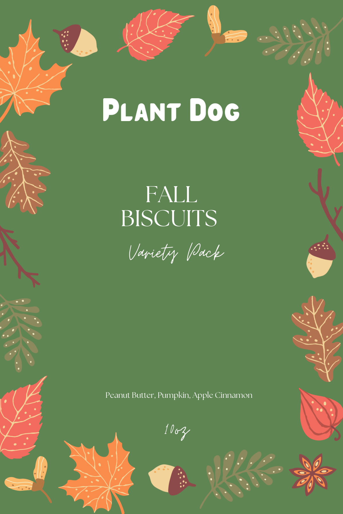 Fall Dog Biscuits