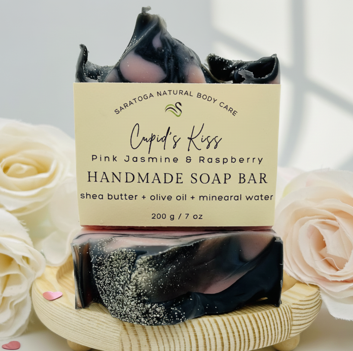 Cupid's Kiss Valentine's Day Handmade Soap Bar