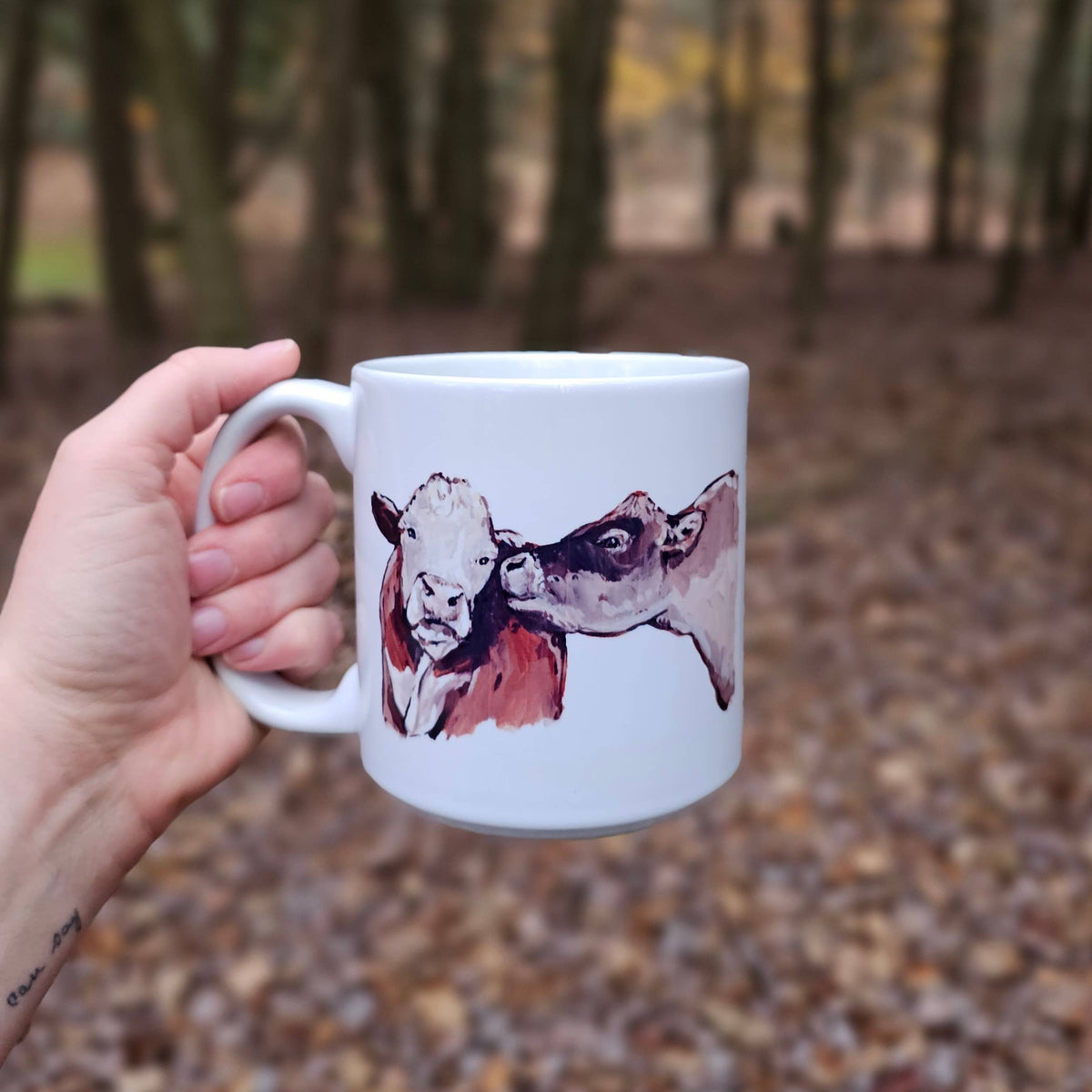 Cow Kiss Coffee Mug