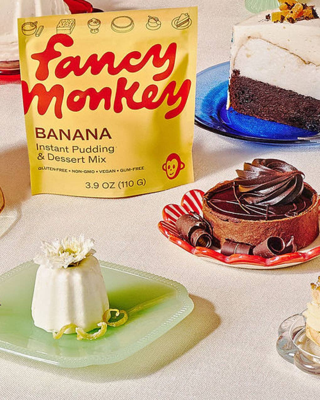 BANANA Instant Pudding and Dessert Mix