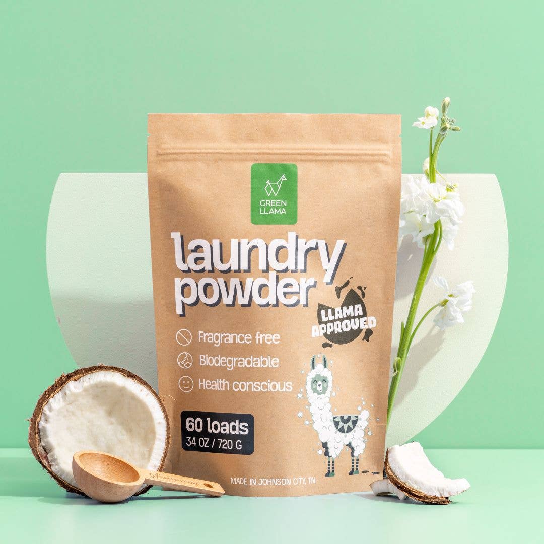 Natural, Fragrance-Free Laundry Powder