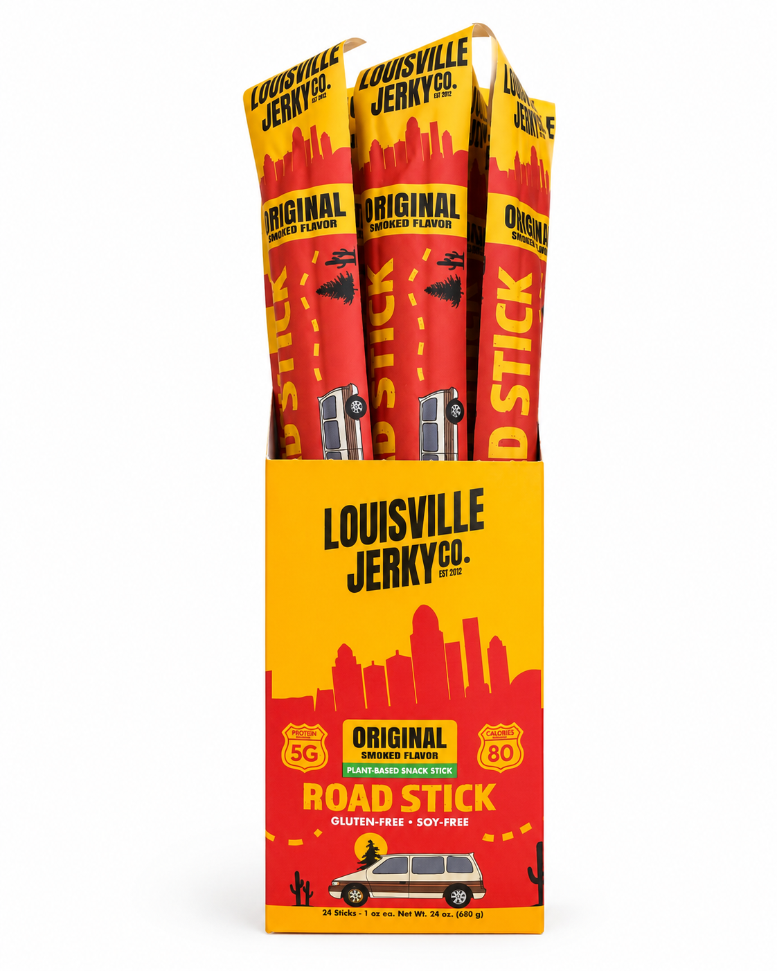 Original Smoked Road Stick Pea Protein Jerky