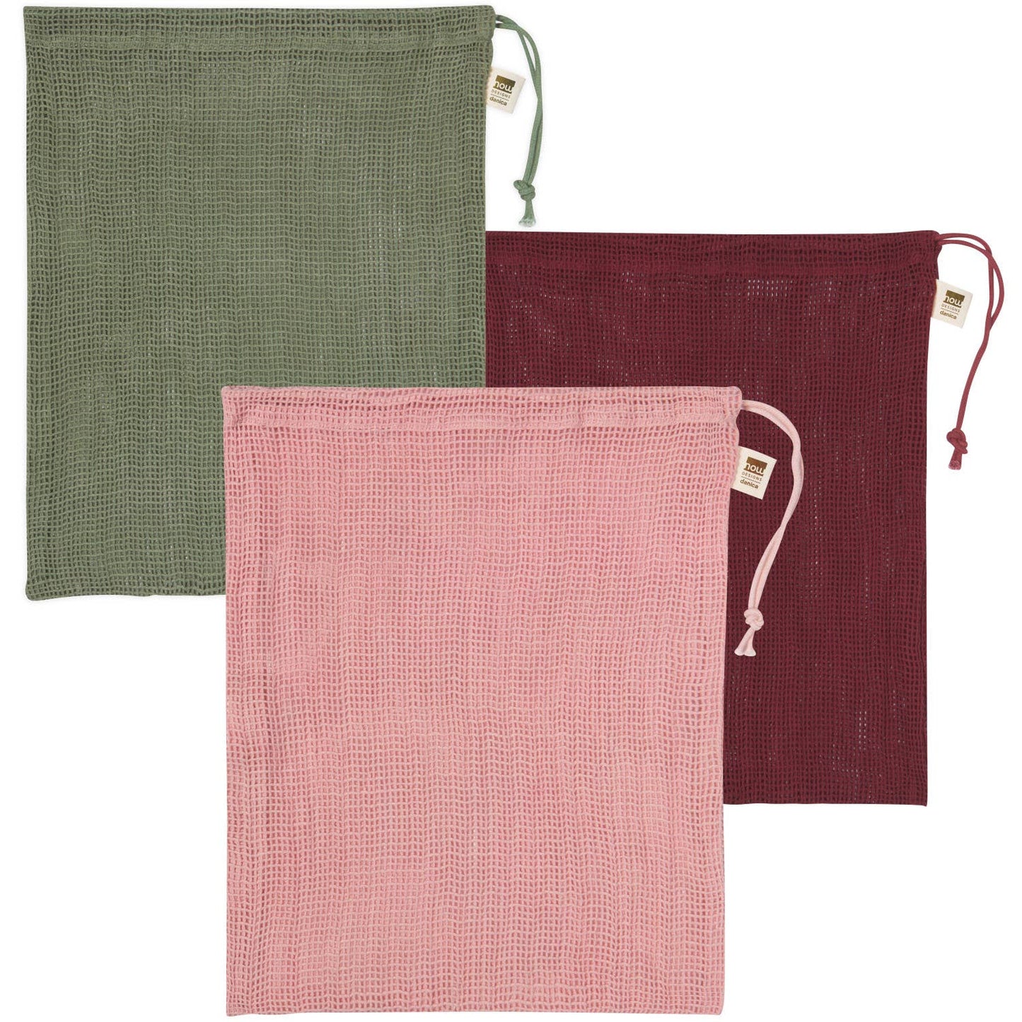 Le Marche Blush Mesh Produce Bags Set