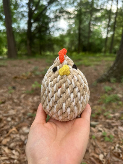 Sustainable Rope Animal Dog Chew Toys