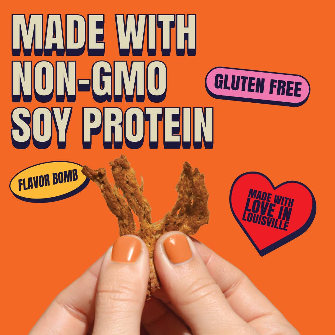 Vegan Buffalo Hot Wing Jerky