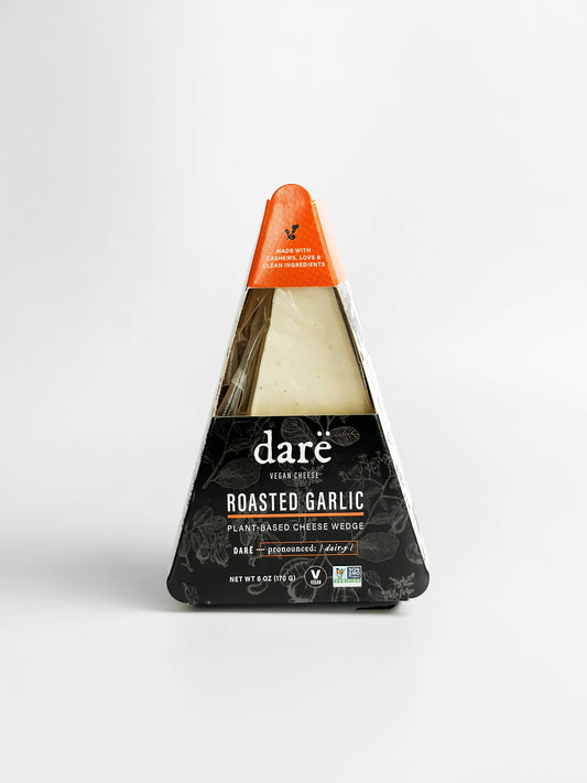 Roasted Garlic Plant-Based Cheese Wedge