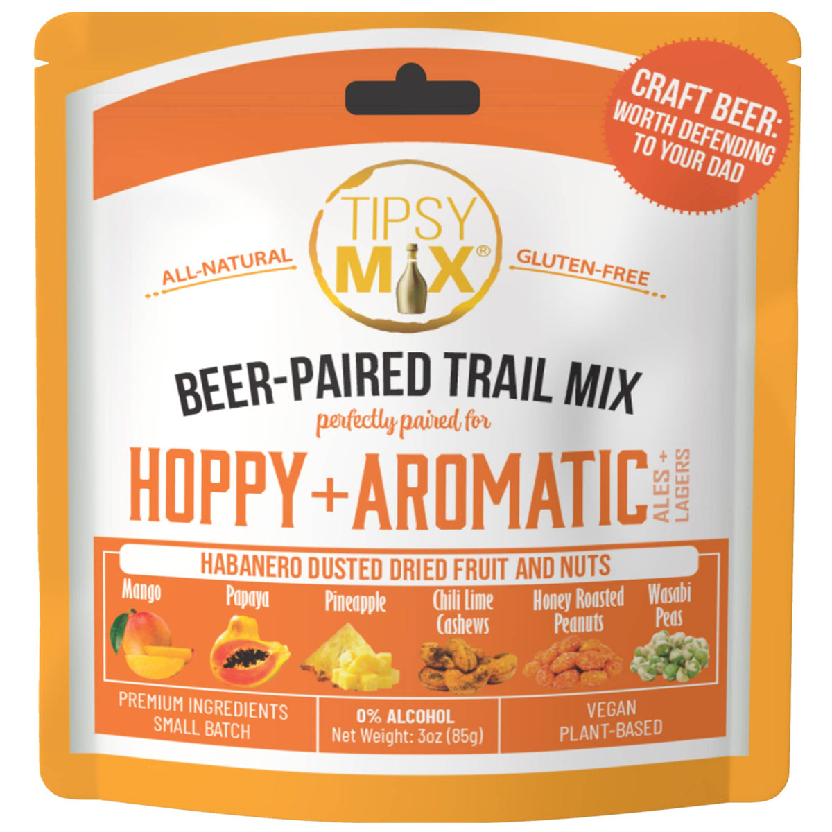 Beer-Paired Trail Mix, Hoppy & Aromatic