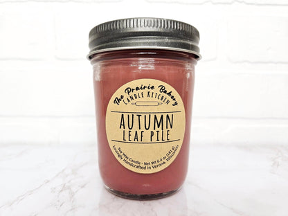 Autumn Leaf Pile Soy Wax Candle
