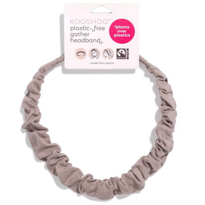 Organic, Plastic-Free Ruched Head Wrap