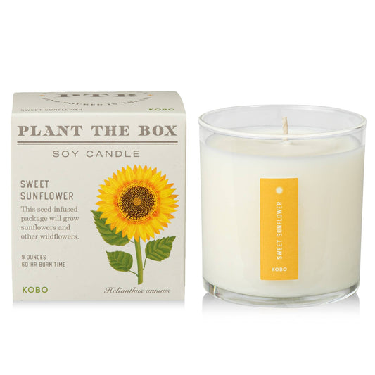 Plant the Box Candle, Sweet Sunflower