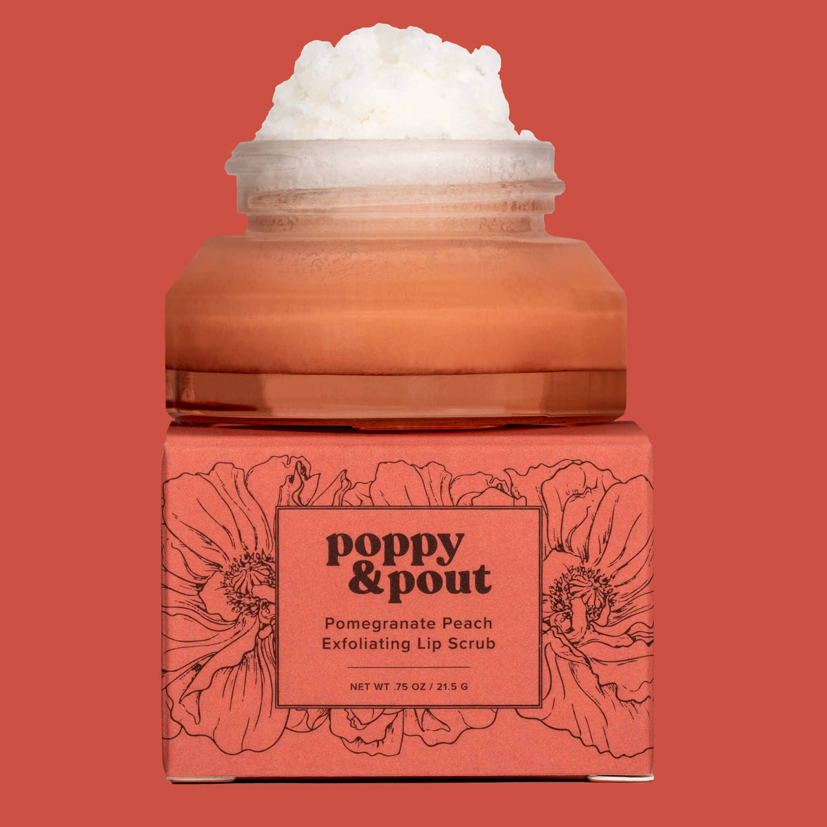 Poppy & Pout Lib Scrub