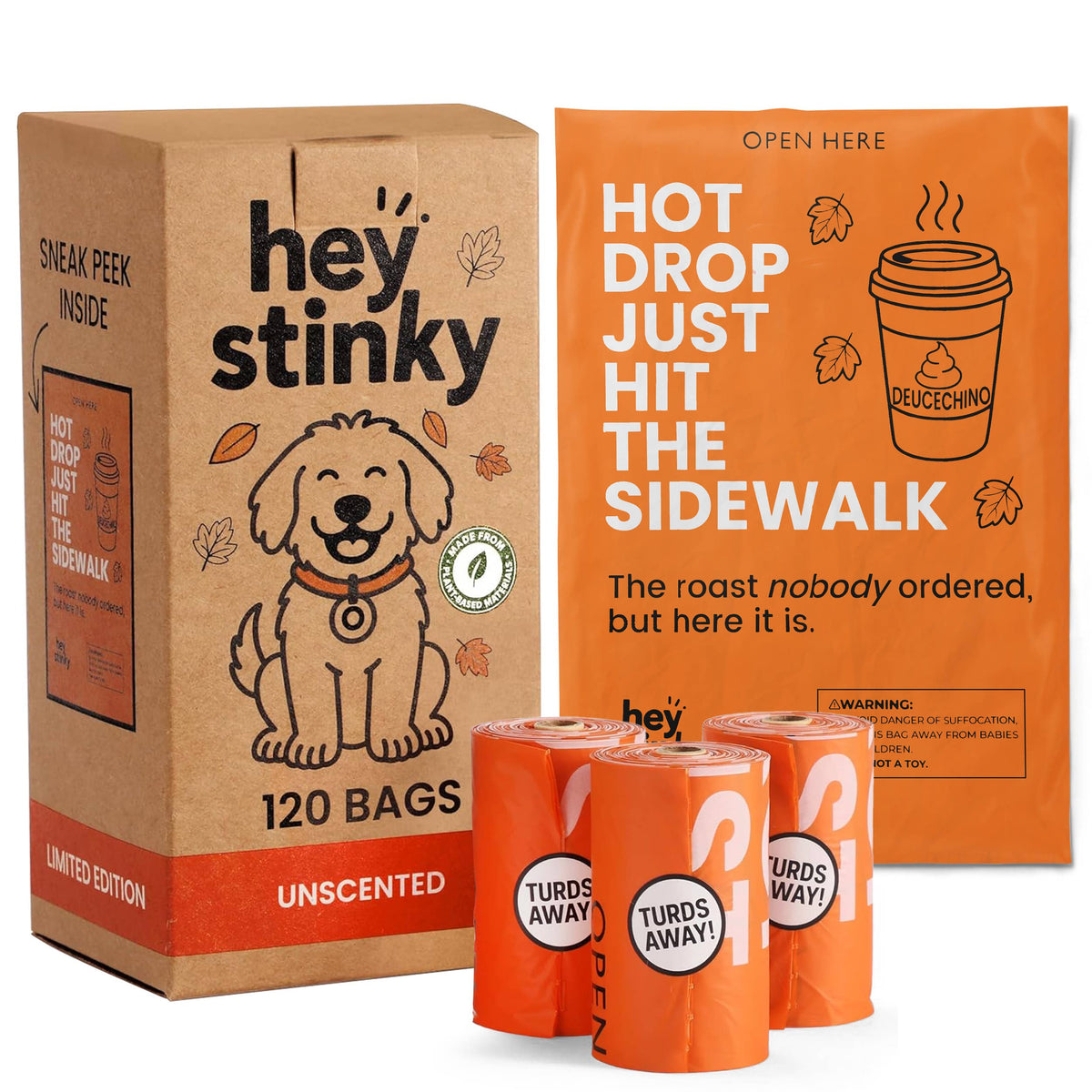 Hot Drop Dog Poop Bags