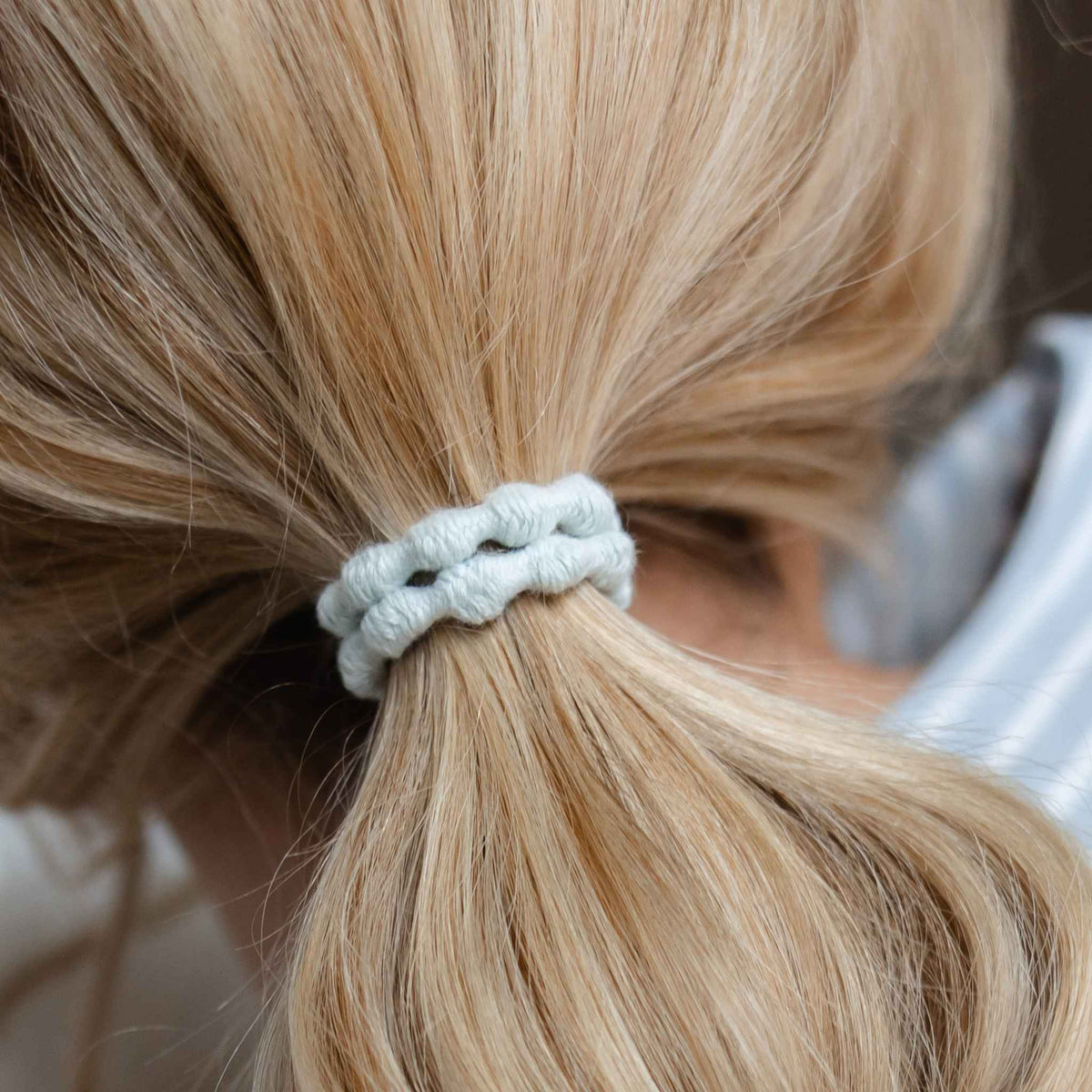 Damage Free Pearl Hair Ties - Organic, Creaseless, Fairtrade