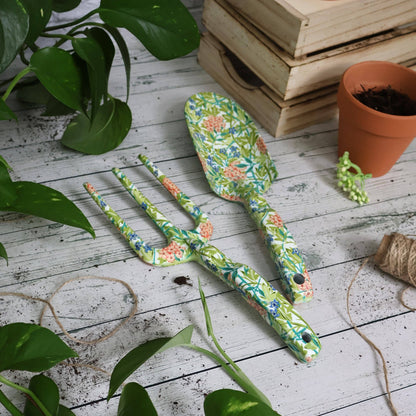 Orange Grove Fork and Trowel Garden Tool Set
