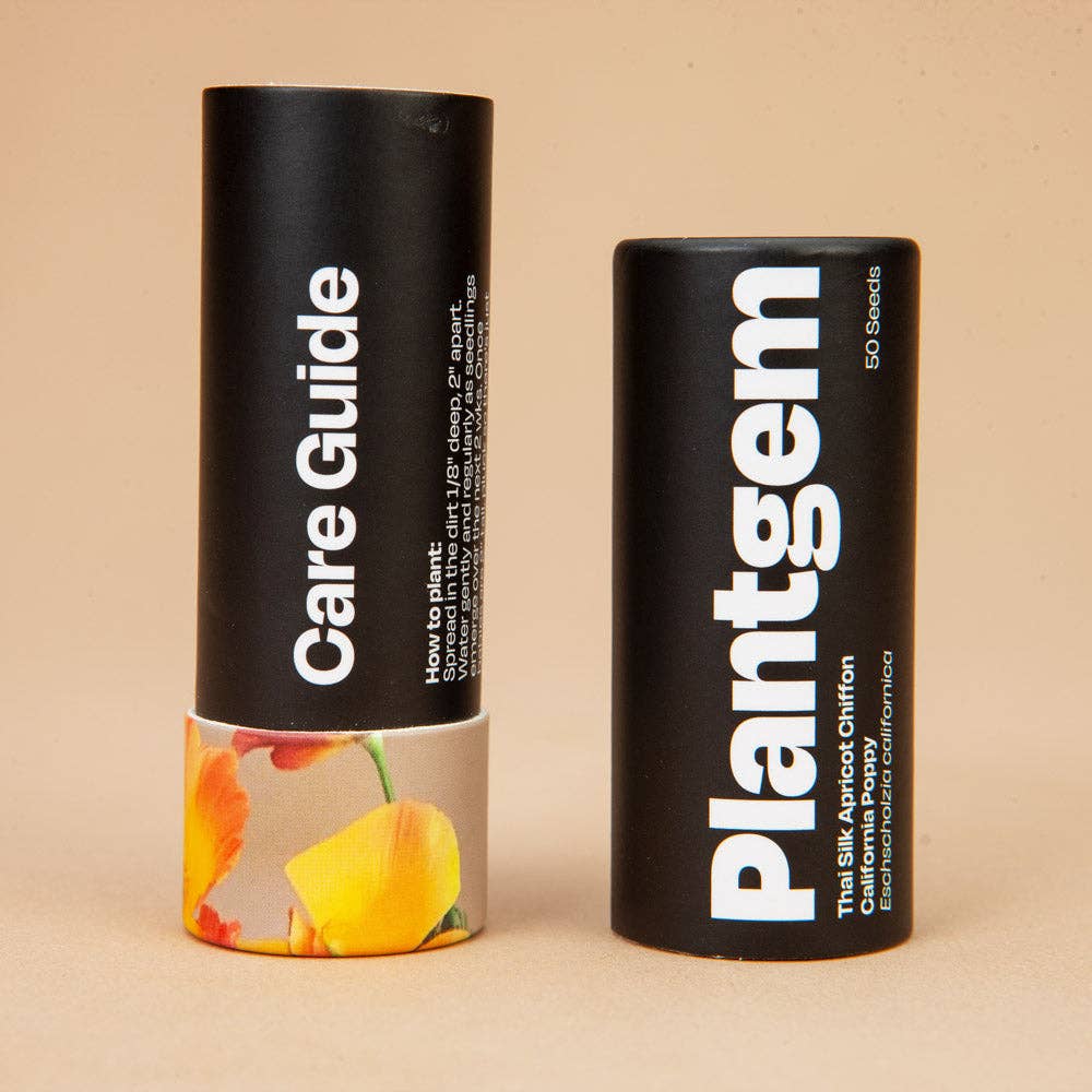 Thai Silk Apricot Chiffon California Poppy - 100 Seeds