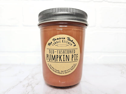Old Fashioned Pumpkin Pie Soy Wax Candle
