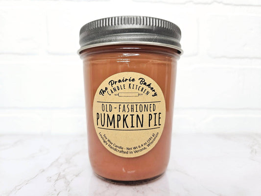 Old Fashioned Pumpkin Pie Soy Wax Candle
