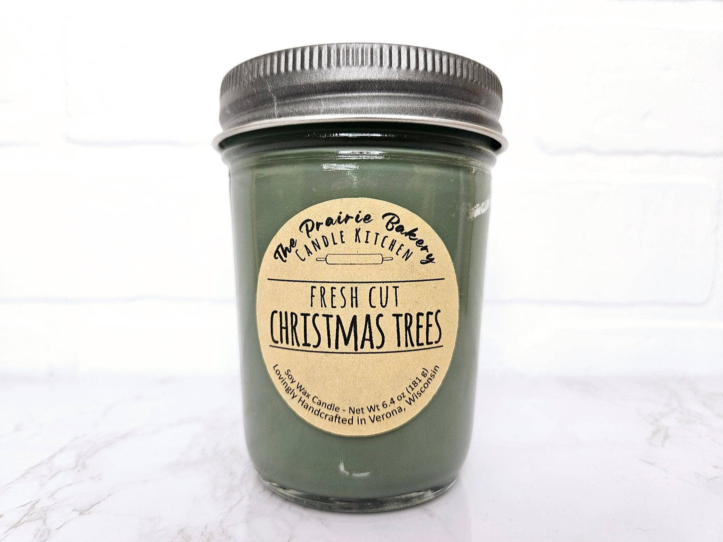 Fresh Cut Christmas Trees Soy Wax Candle