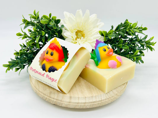 Mermaid Magic Handmade Soap Bar for Kids