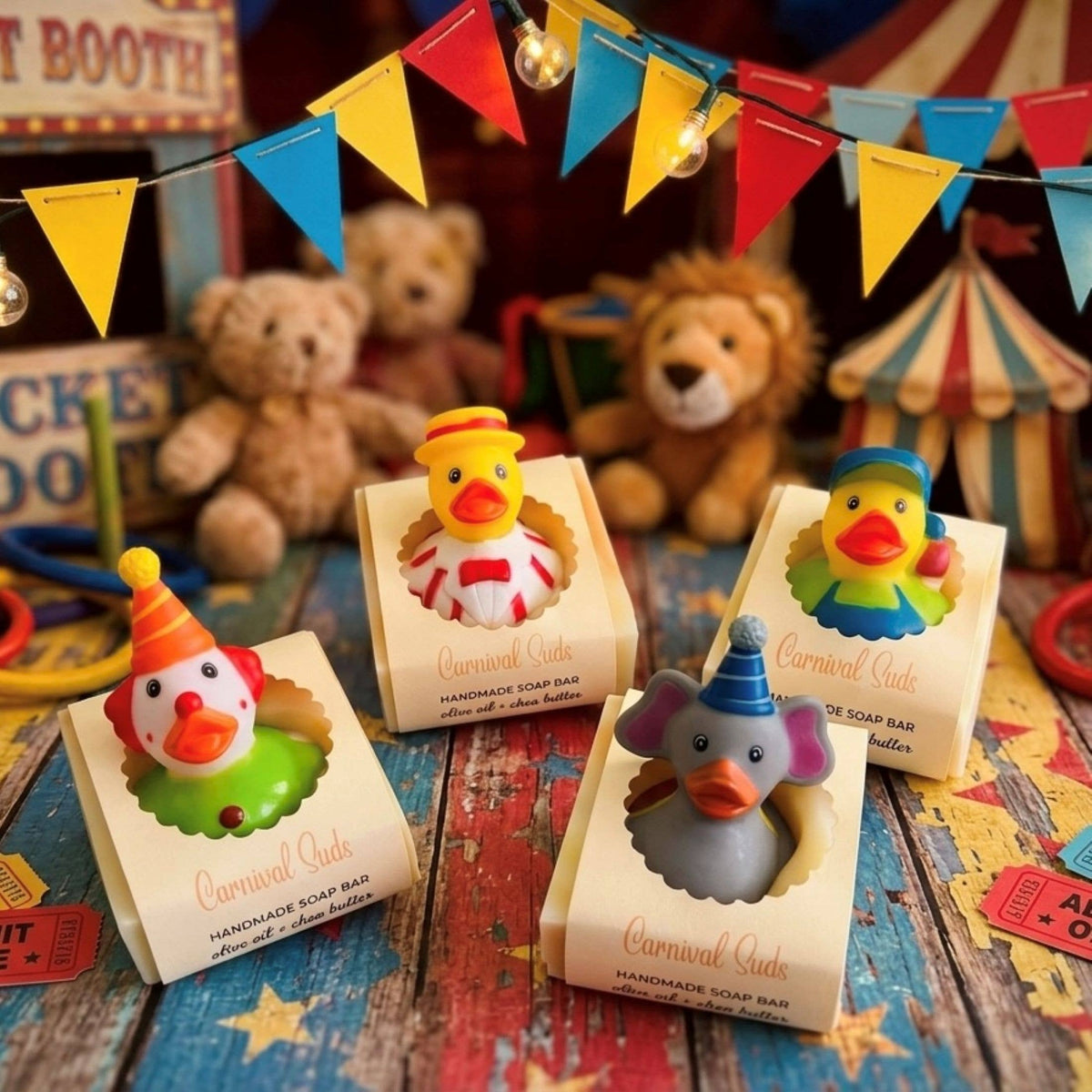 Carnival Suds Handmade Novelty Soap Bar
