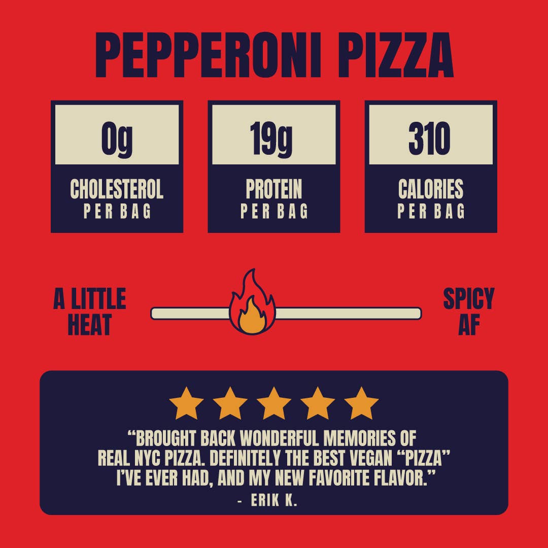 Vegan Pepperoni Pizza Jerky