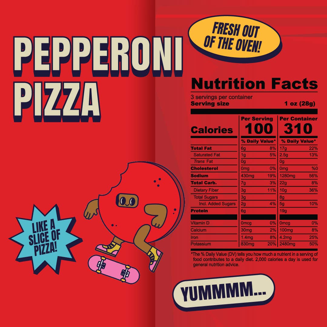 Vegan Pepperoni Pizza Jerky