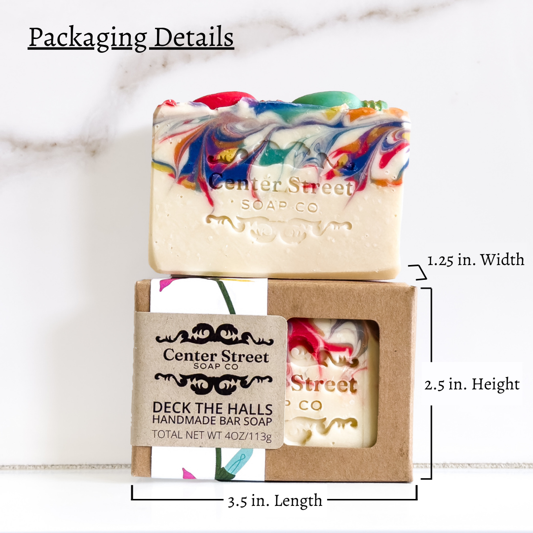 Deck The Halls Handmade Bar Soap