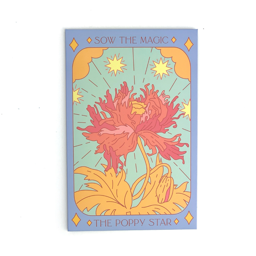 The Poppy Star Tarot Garden