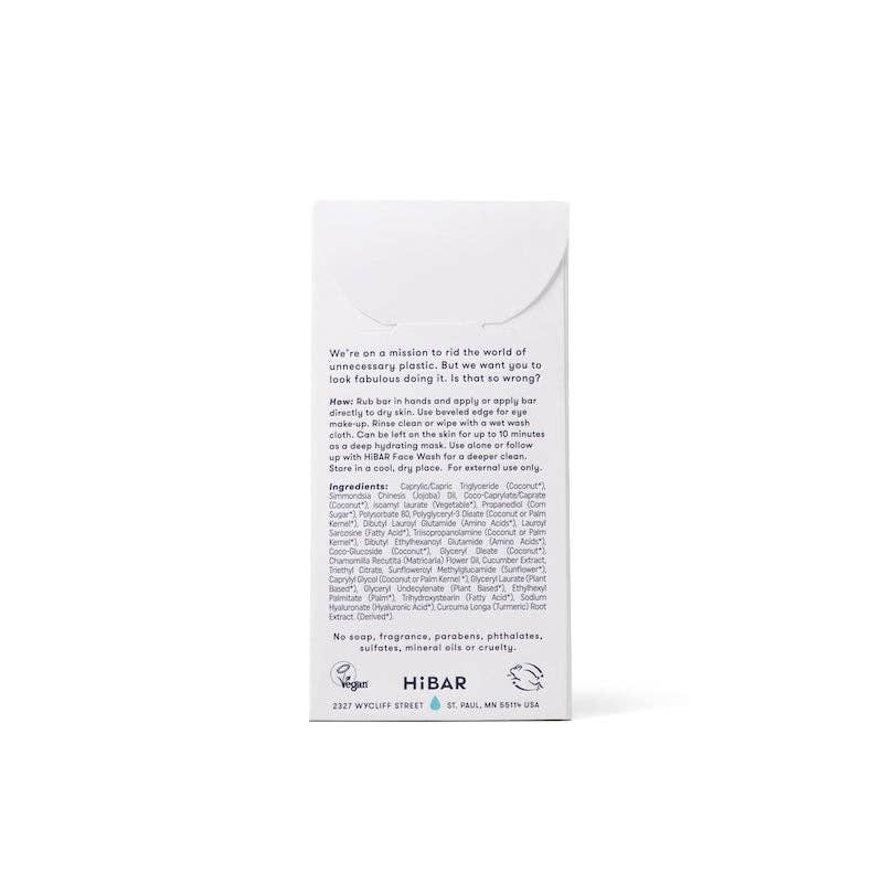 HiBAR Solid Oil Cleanser & Makeup Remover