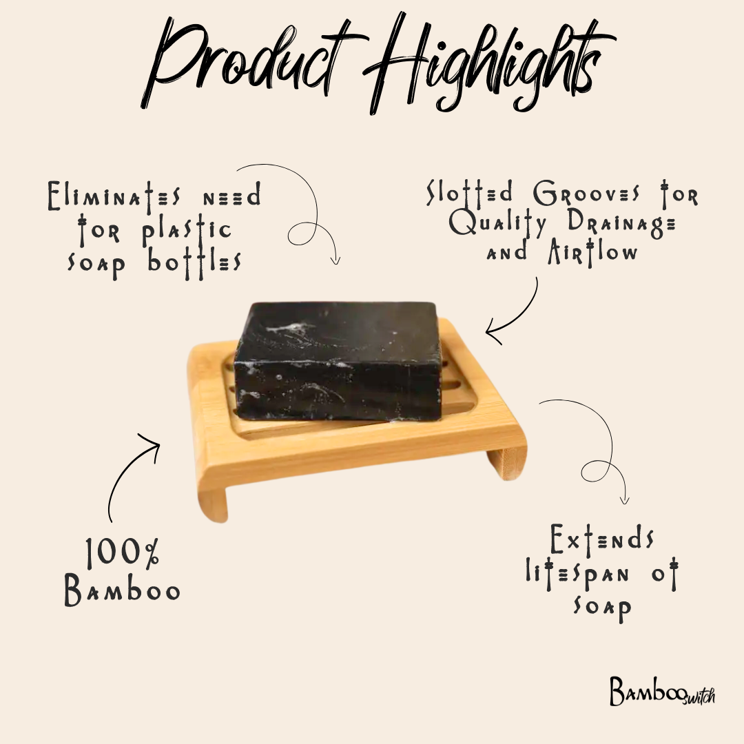 Slotted Bamboo Soap Lift