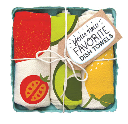 Avocado Toast Tea Towel Set
