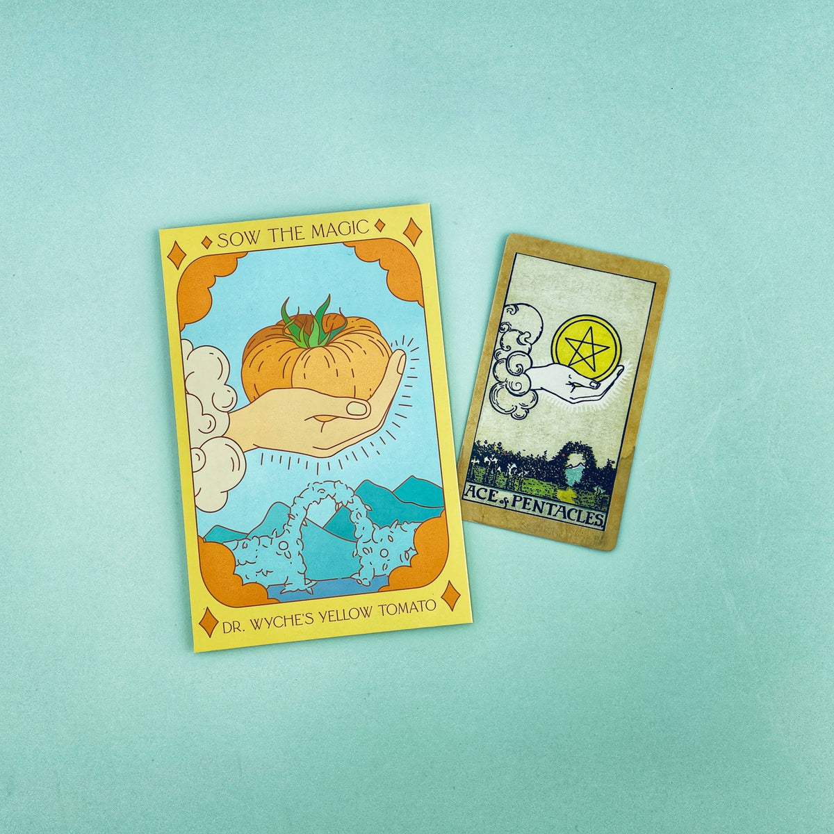 Dr. Wyche's Yellow Tomato Tarot Garden