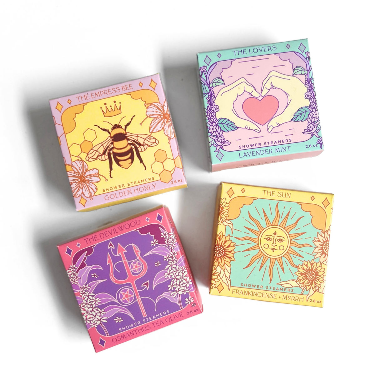 The Empress Bee Shower Steamer Set