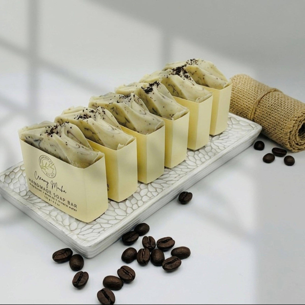 Creamy Mocha Handmade Coffee Soap Bar