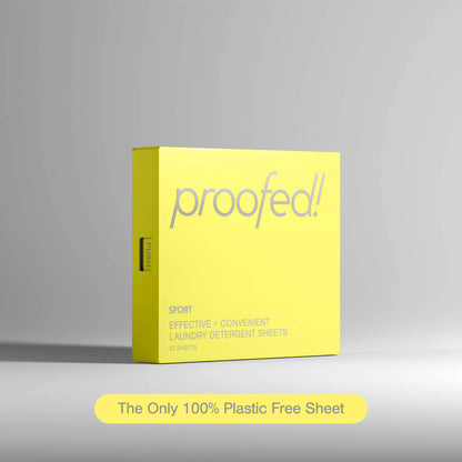 Laundry Detergent Sheets Plastic Free - Sport Scent