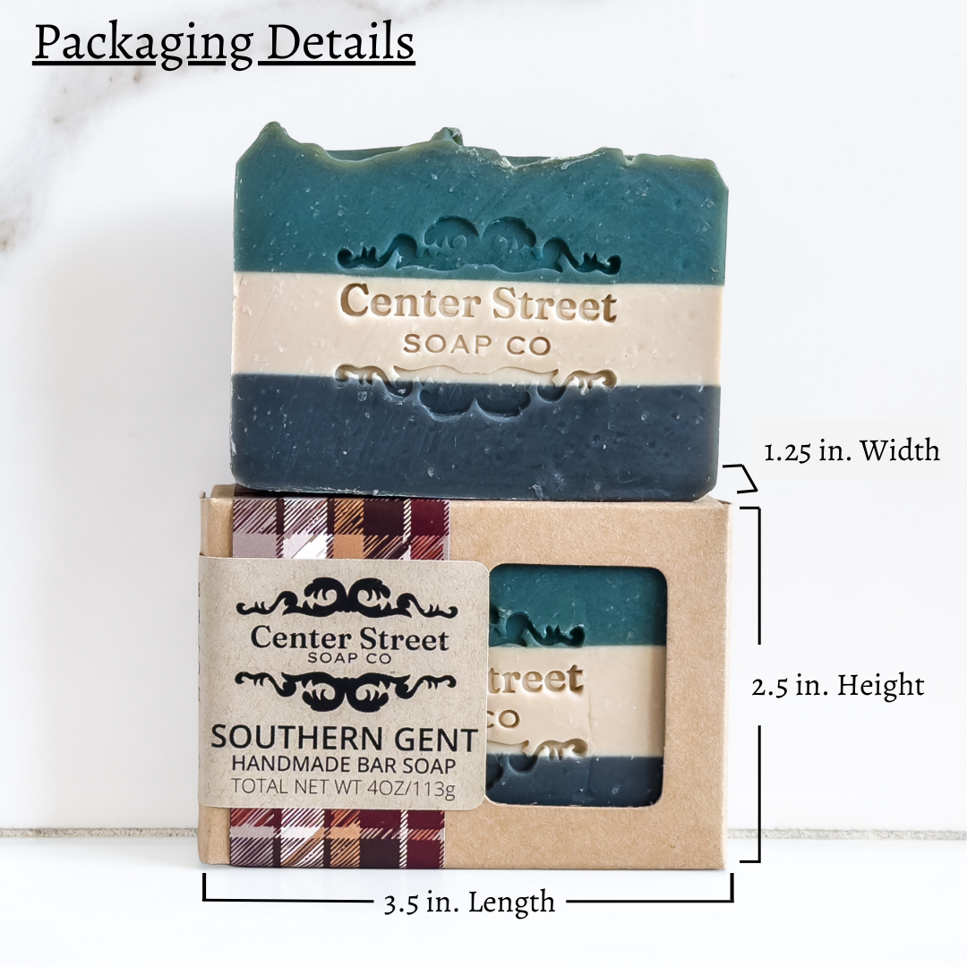 Southern Gent Vegan Handmade Bar Soap