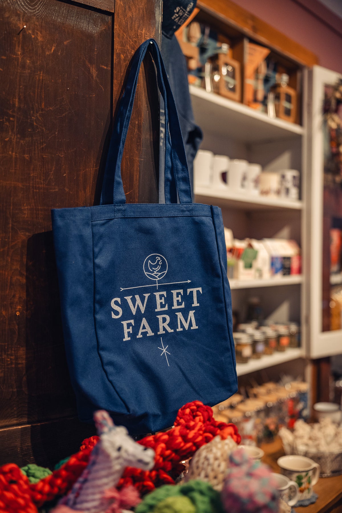 Logo Canvas Tote Bag