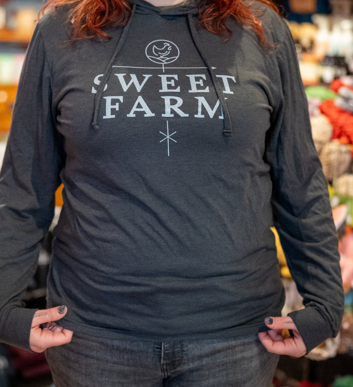 Logo T-shirt Hoodie (pick a color)