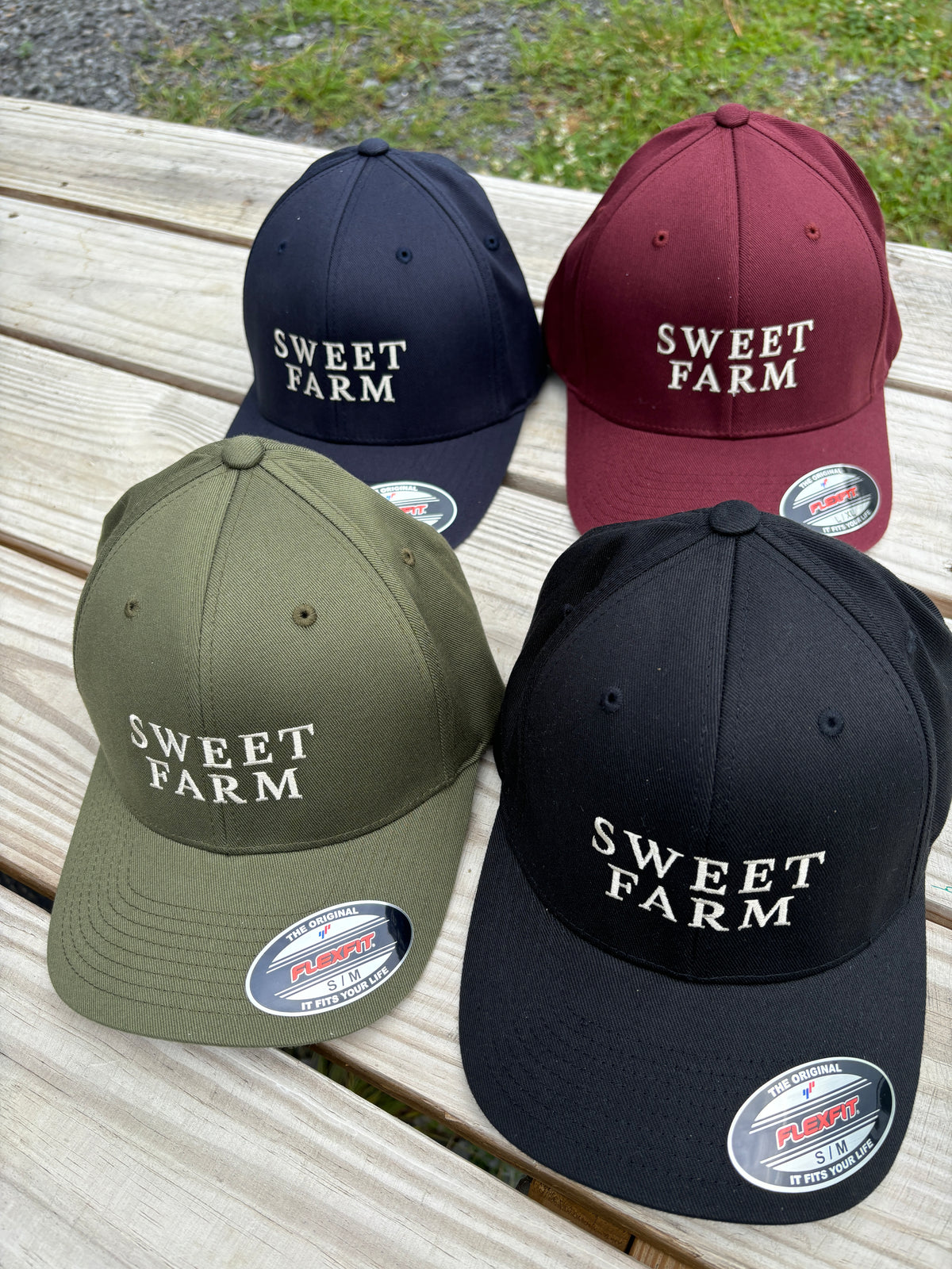 Team Name Flexfit Hat (pick a design)