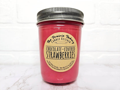 Chocolate Covered Strawberries Scented Soy Wax Candle