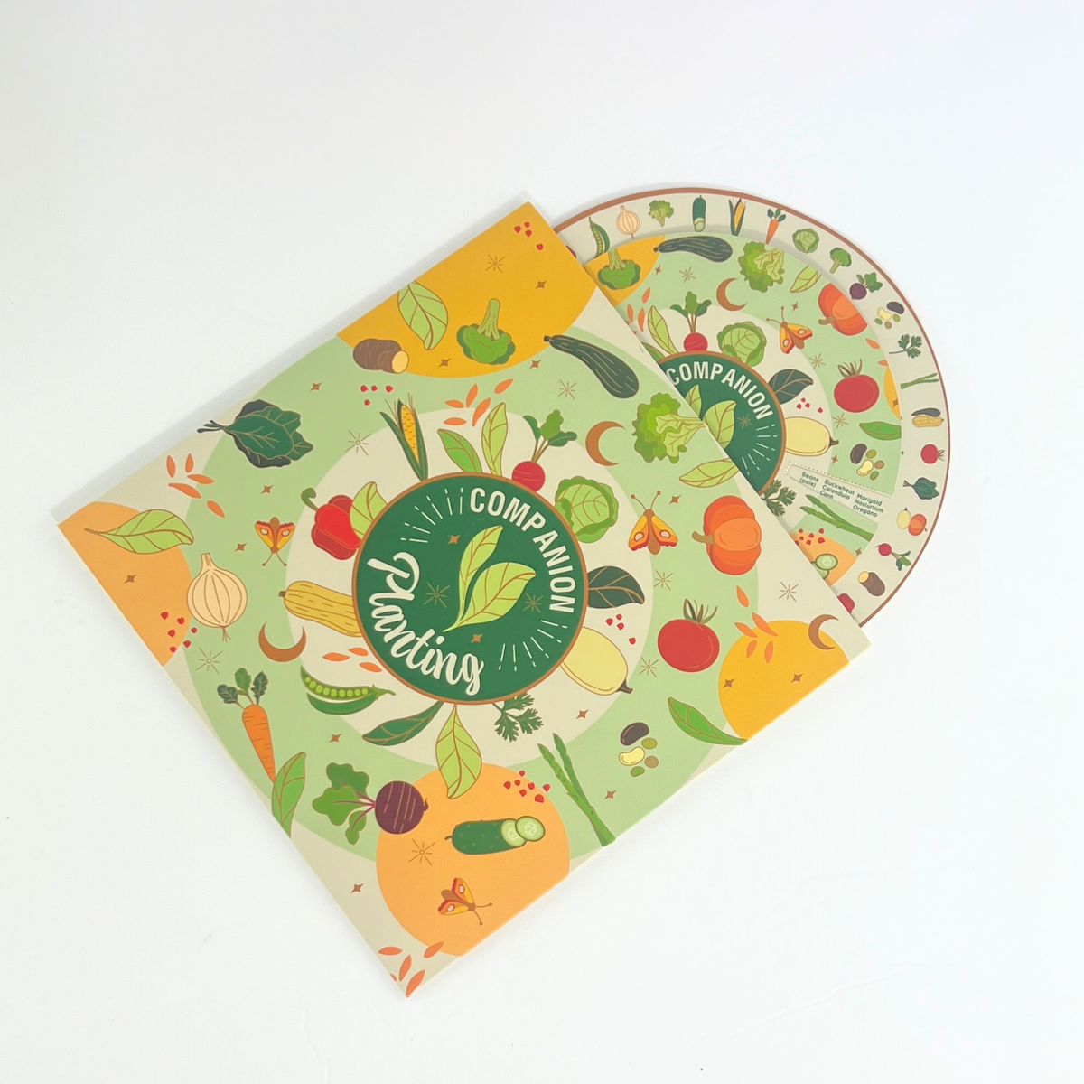 Companion Planting Spinner Card