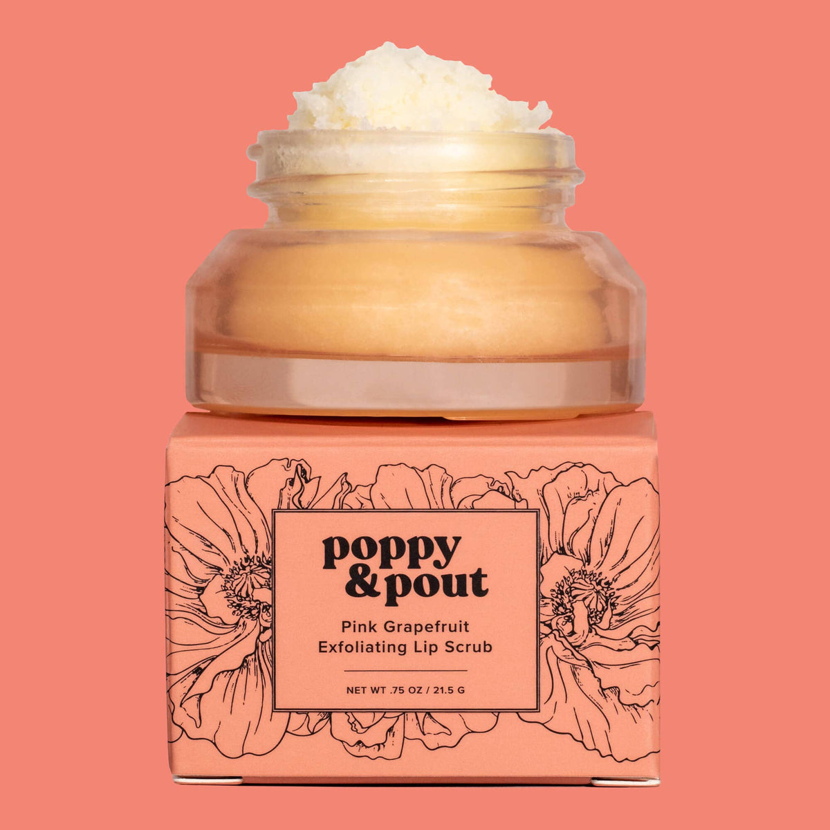 Poppy & Pout Lib Scrub