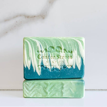Spearmint + Eucalyptus Vegan Handmade Soap Bar