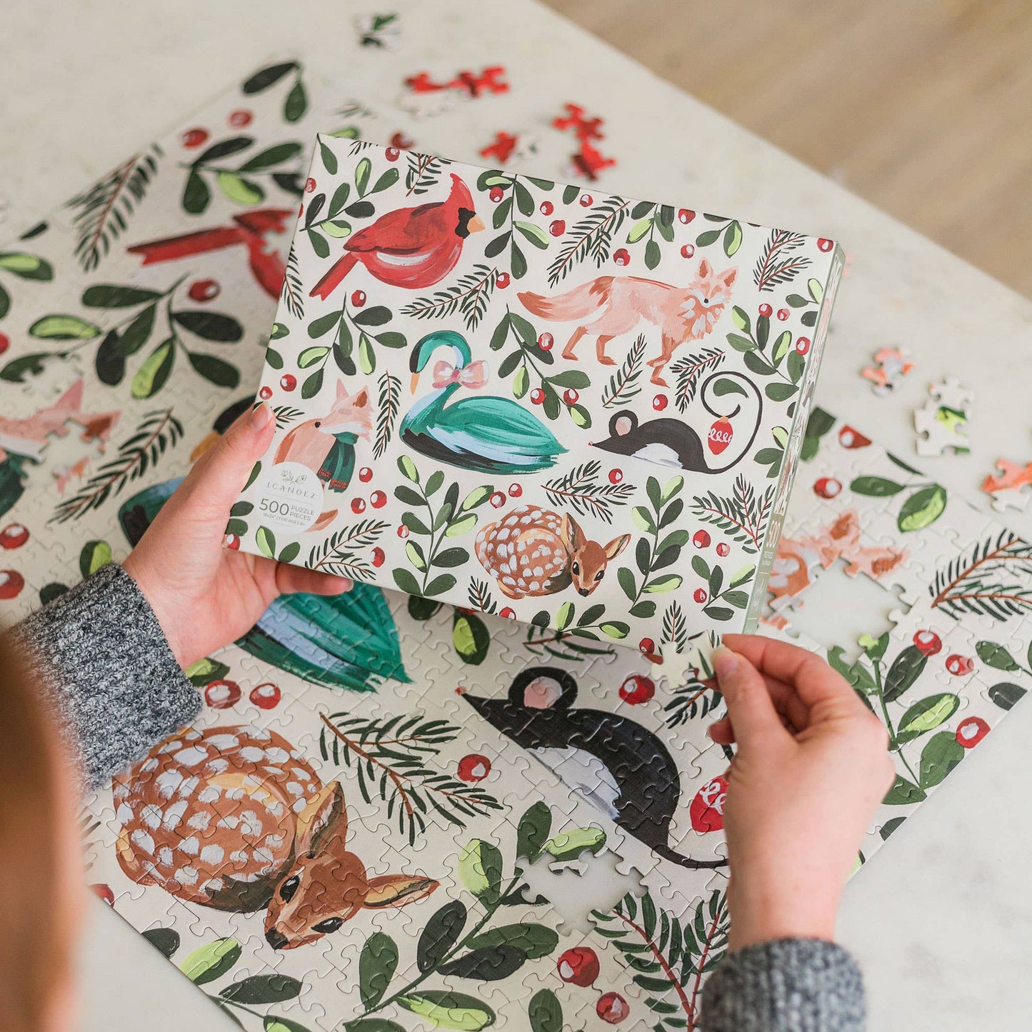 Woodland Animals - 500 Piece Jigsaw Puzzle