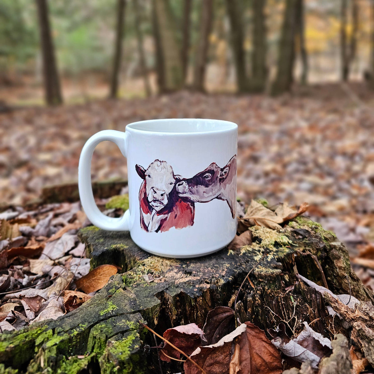 Cow Kiss Coffee Mug