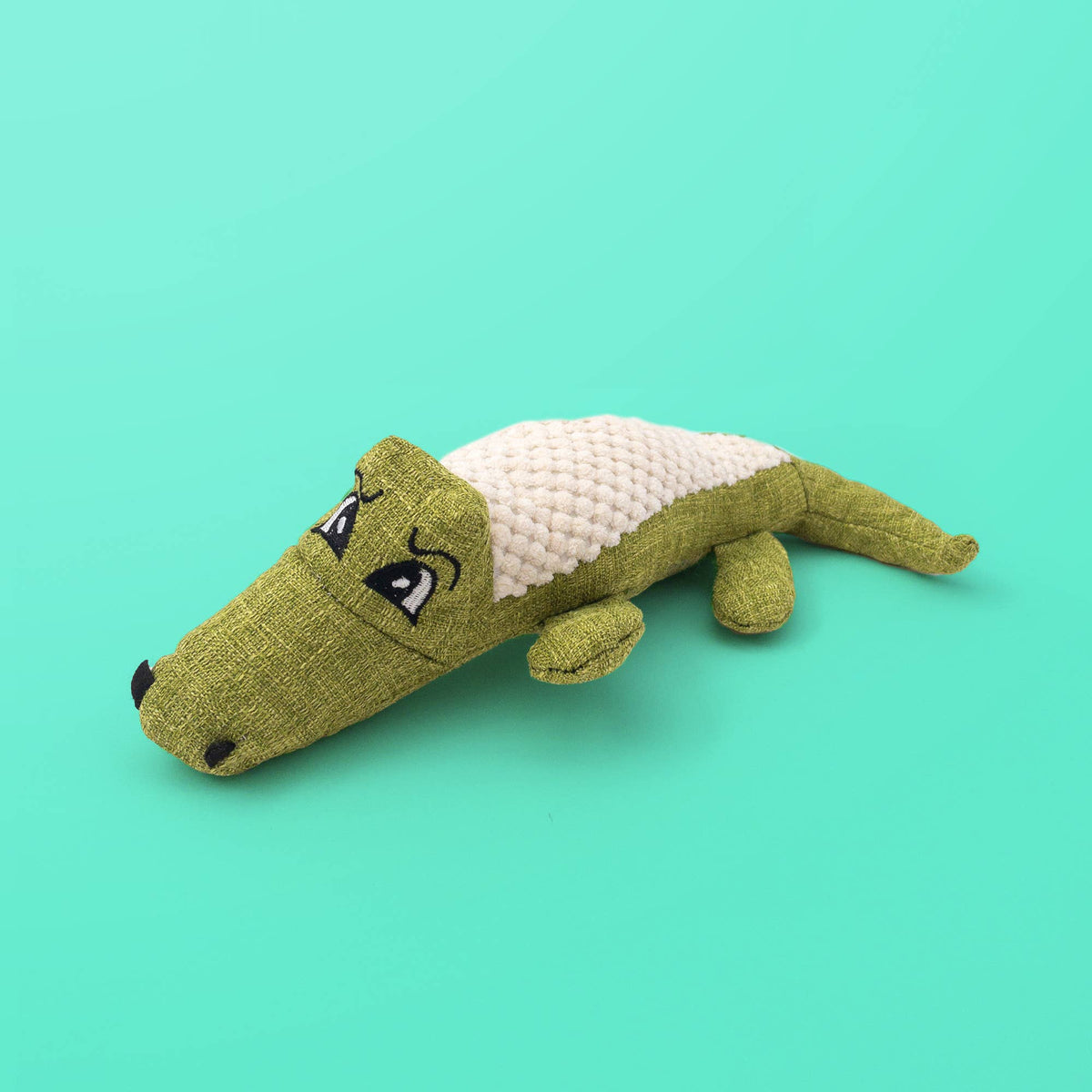 Alligator Plush Dog Toy