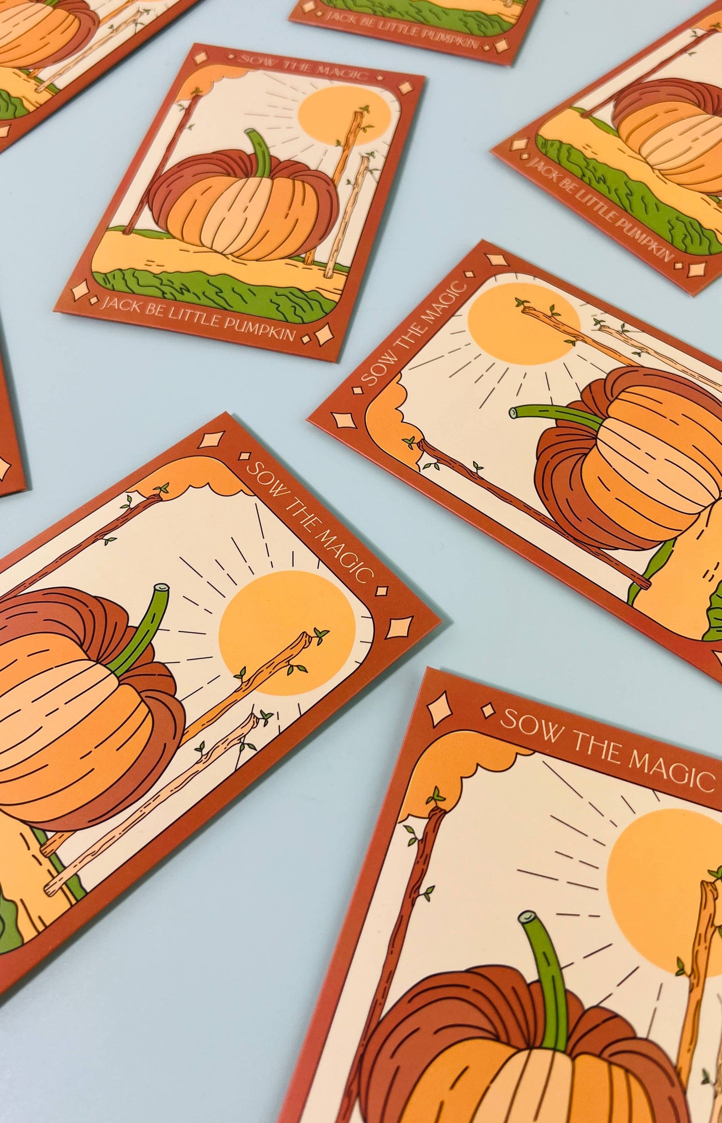 Jack Be Little Pumpkin Tarot Garden