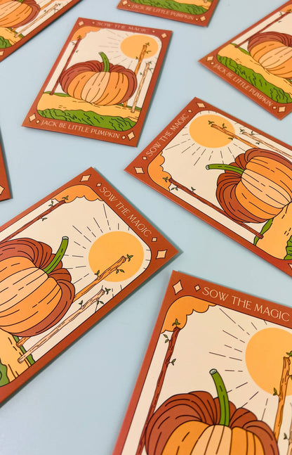 Jack Be Little Pumpkin Tarot Garden
