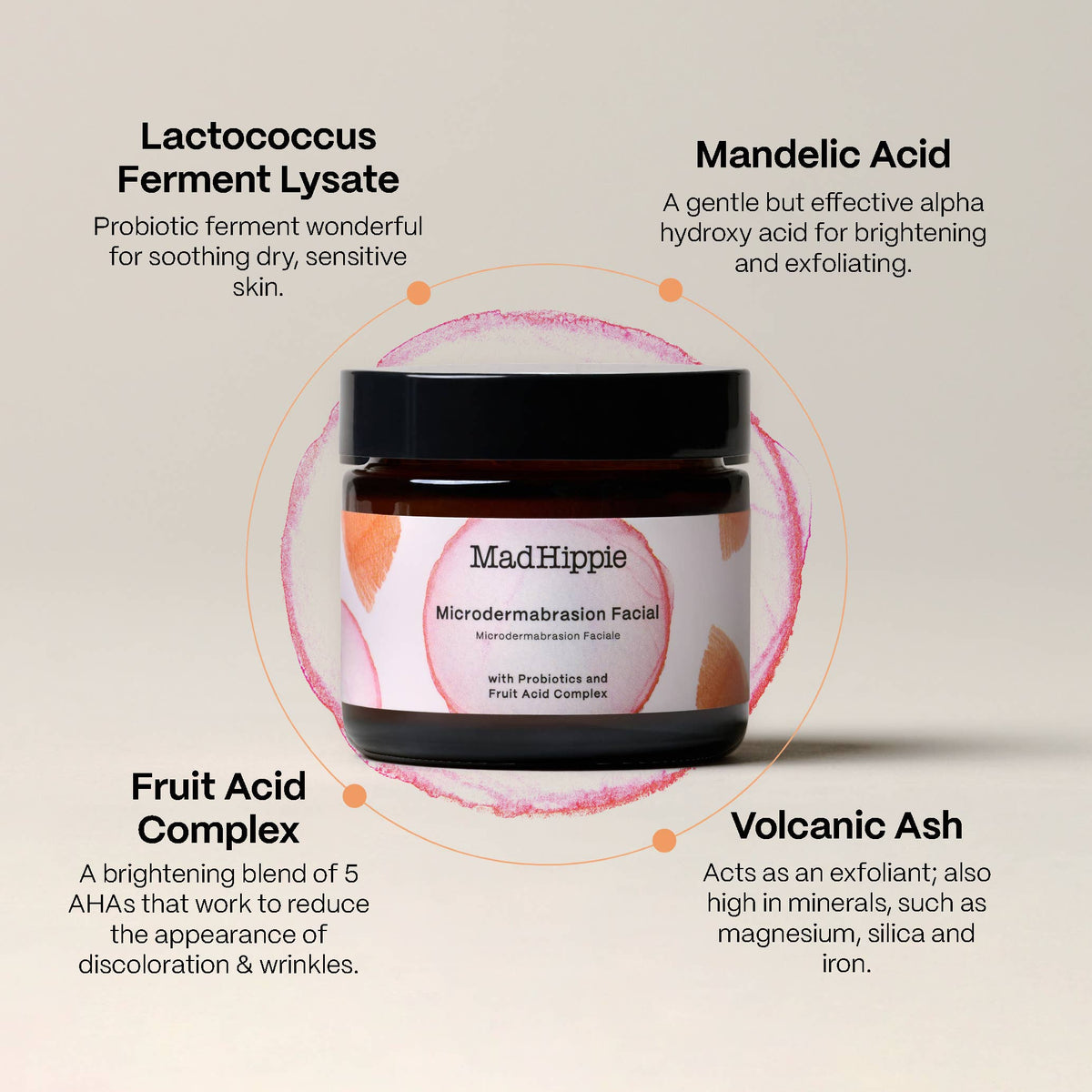 Mad Hippie Microdermabrasion Facial Scrub