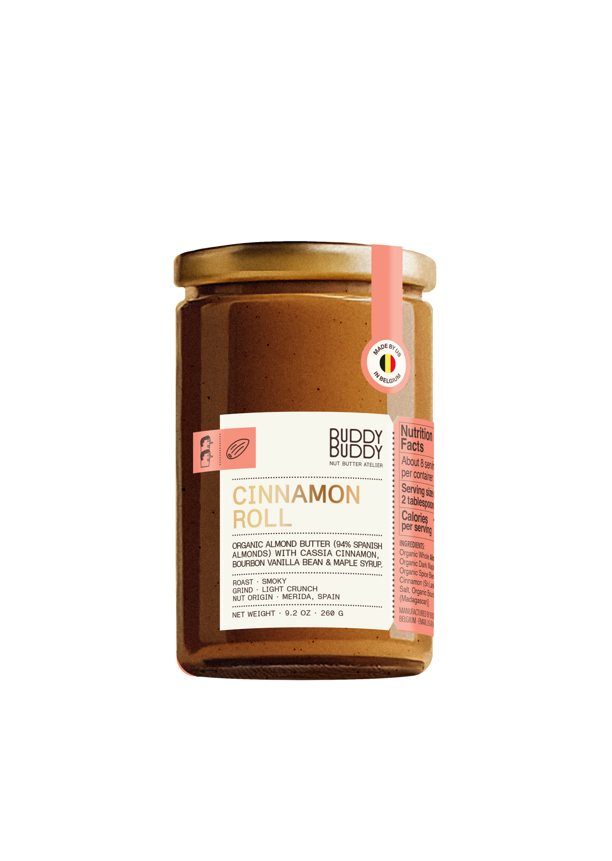 Organic Cinnamon Roll Nut Butter